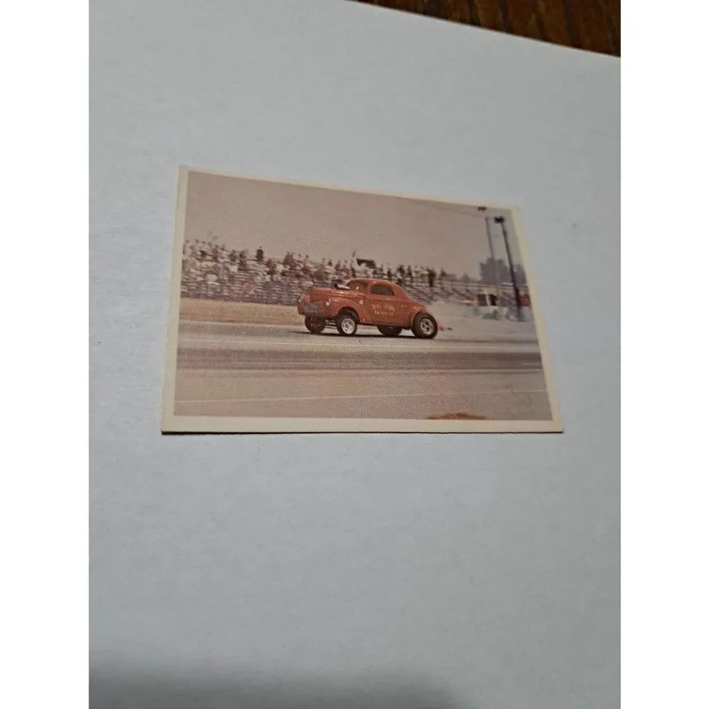 Vintage 1965 Hot Rod Magazine #20 Worlds Fastest Class A Coupe Trading Card